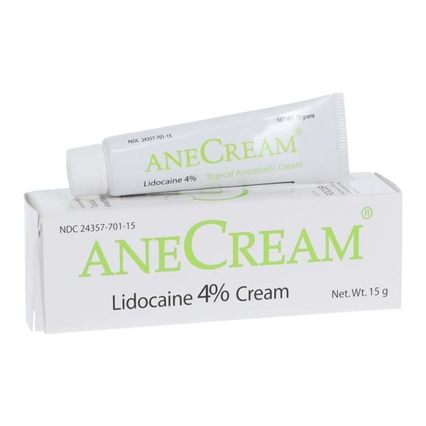 Anecream Cream 4% 15Gm/Tube, 24 TB/CA