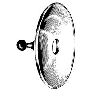 Hand Mirror Stainless Steel Ea