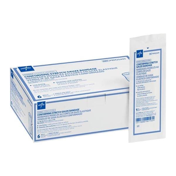 SupraForm Gauze Bandage Rayon/Polyester 6x80" Sterile 48/Ca