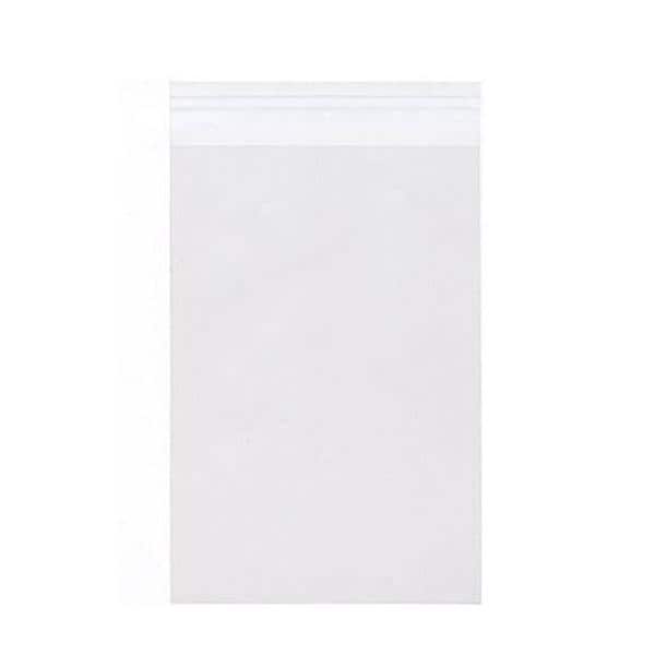 Self-Adhesive Sleeve Envelope 6 1/4 in x 9 5/8 in Clear 100/Pack 100/Pk