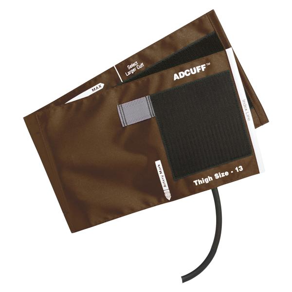 Adcuff Blood Pressure Cuff & Bladder Size 13 Brn LF For Plm Styl Instrmnt Ea
