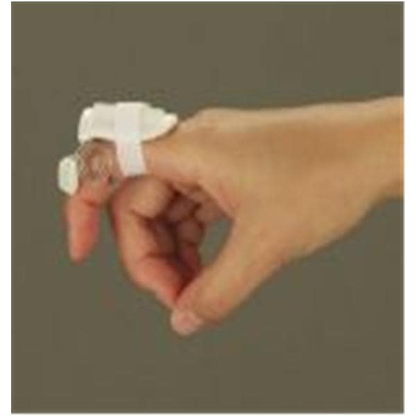 LMB Spring Coil Flexion Assist Splint Finger Size Small Wire/Foam 2.5"