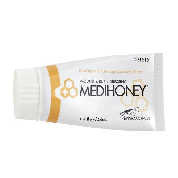 MediHoney Hydrocolloid Paste Dressing Tube 100% Leptospermum Honey Absorbent LF