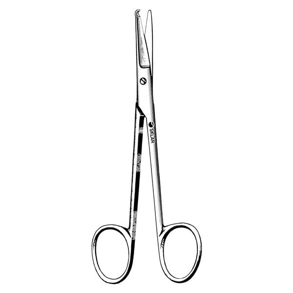 Econo Littauer Stitch Scissors Straight 5-1/2" Stainless Steel Strl Dsp 100/Ca