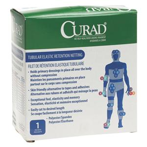 Curad Retention Bandage Net/Elastic/Spandex/Polyester 46"x25yd Non-Sterile Ea