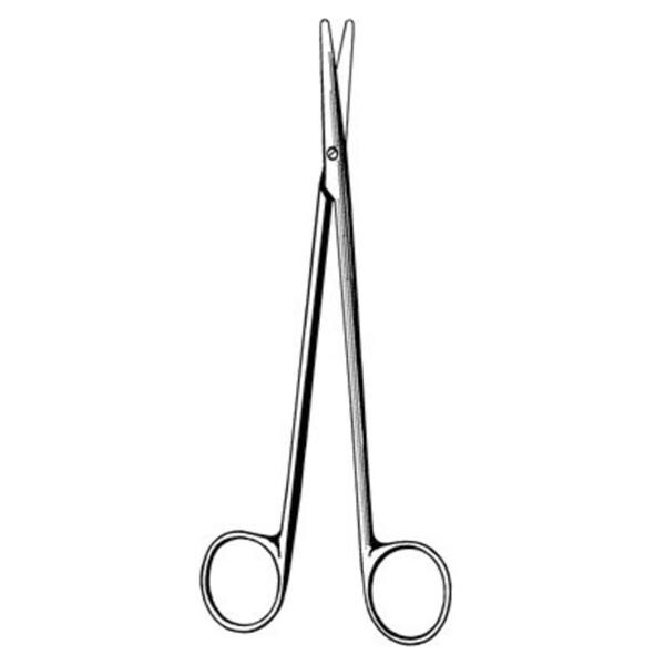 Surgi-OR Metzenbaum Dissecting Scissors Straight 7" Stainless Steel NS Rsbl Ea