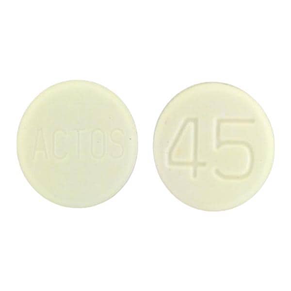 Actos Tablets 45mg Bottle 30/Bottle Each