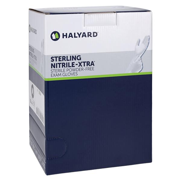 Sterling Nitrile-Xtra Nitrile Exam Gloves Medium Sterling Silver Strl 200Pr/Ca