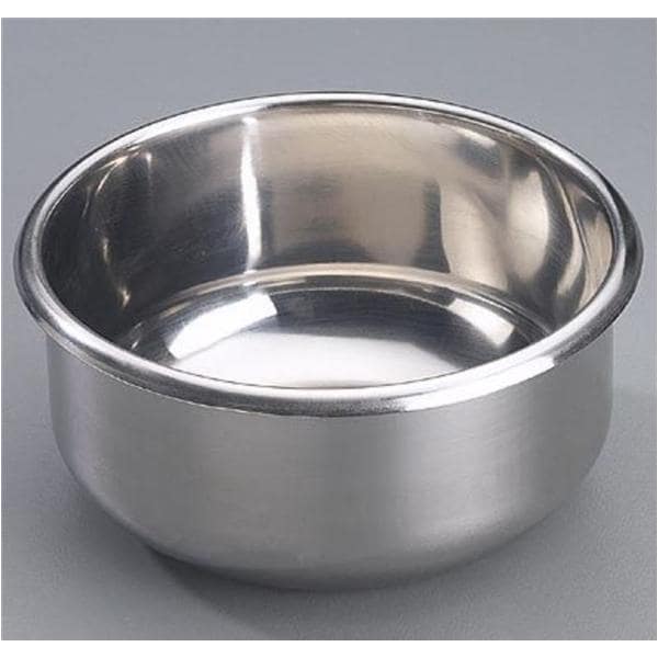 Sponge Bowl Round Stainless Steel Silver 29oz