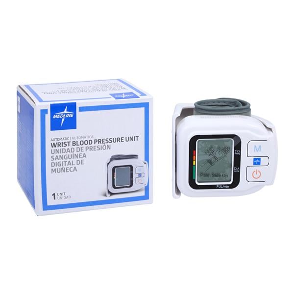 Plus Blood Pressure Monitor Gry/Wht LF Wrist Digital Display Ea product image