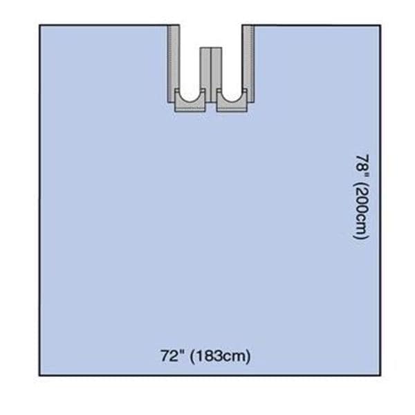 Steri-Drape 72x78" Sterile Surgical Sheet Fenestrated