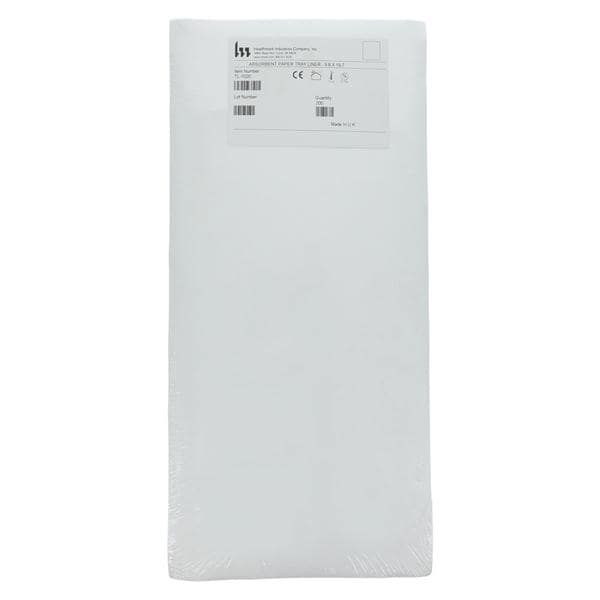 UnderGuard Tray Liner 9.8 in x 19.70 in White Paper Disposable 200/Bx