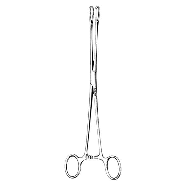 Econo Schweizer Uterine Forcep Straight 9-1/2" 12/Bx
