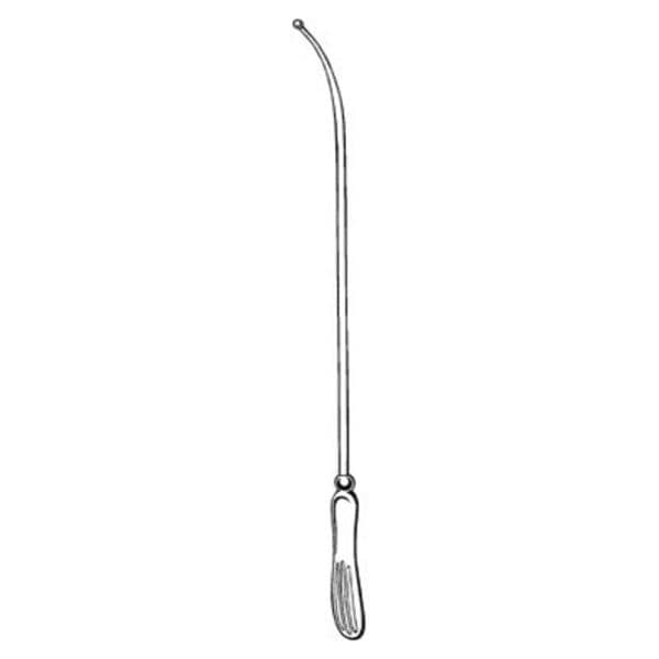 Sims Uterine Sound 12-1/2" Silver Plated Stainless Steel Ea