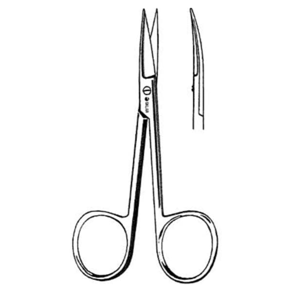Operating Scissors Curved 4-3/4" Stainless Steel Non-Sterile Reusable Ea