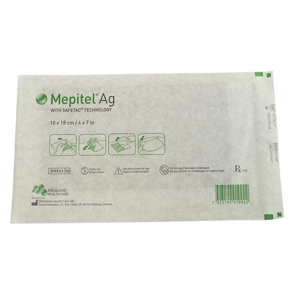 Mepilex Ag Silver Wound Dressing 4x7"
