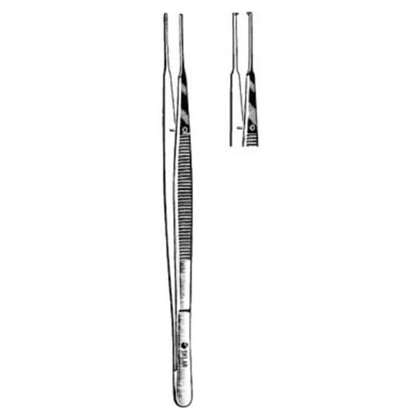 Gerald Tissue Forcep Straight 7" Ea