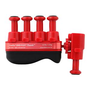 CanDo Digi-Flex Resistance Exerciser Red Ea