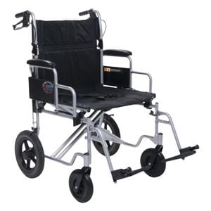Transport Wheelchair 400lb Capacity Adult
