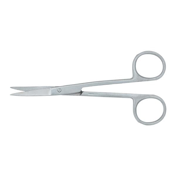 Iris Surgical Scissors Curved 4-1/2" Stainless Steel Disposable 20/Bx