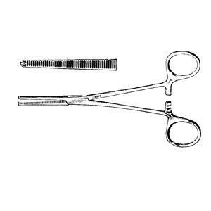 Rochester-Ochsner Hemostatic Forcep Straight 6-1/4" Ea