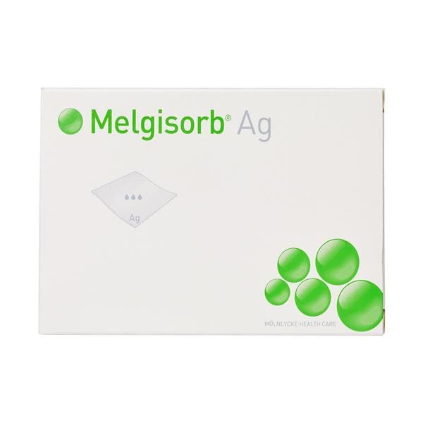 Melgisorb Ag Calcium Alginate Dressing 4x4" Not Made With Natural Rubber Latex