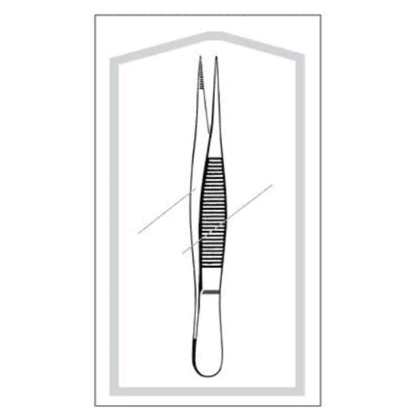 Econo Splinter Forcep Straight 3-1/2" Stainless Steel Sterile 50/Ca