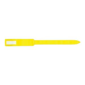 Soft-Lock Write-On Wristband Vinyl Yellow Adult / Pediatric 250/Bx