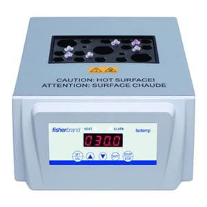 Isotemp Dry Bath Heater 1 Place 288x200x100mm Ea