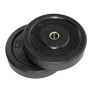 First Place Bumper Plate Black Rubber