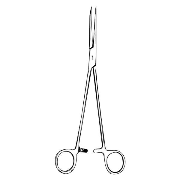 Storey Hemostatic Forcep Angled Right 8-3/4" Stainless Steel Ea