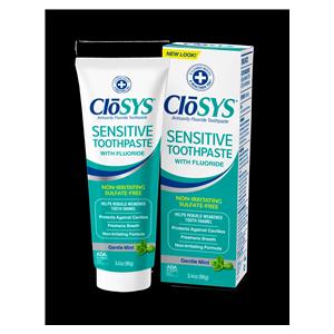CloSYS Toothpaste 3.4 oz 0.24% NaF Ea