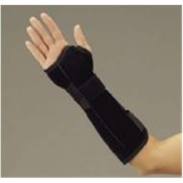 Splint Wrist/Forearm Size Medium Suede Leatherette 11.5" Right