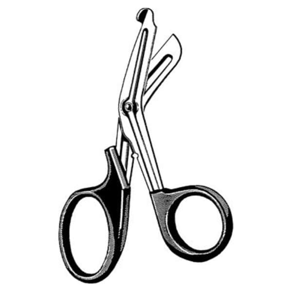 Econo Multi-Cut Utility Scissors Ang 5.5 Stainless Steel/Plastic NS Disp 12/Bx