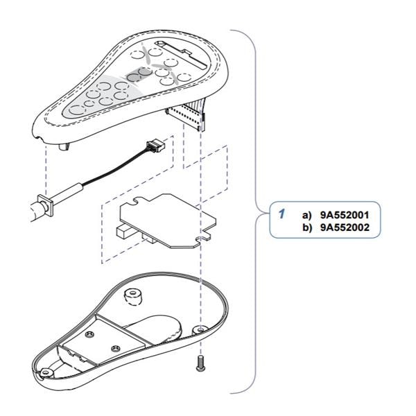 Assembly Hand Control Field Installed