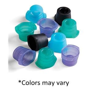 Test Tube Plug Cap Plastic Red 1000/Bg