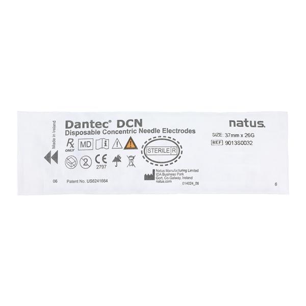 Dantec DCN Concentric Needle Electrode Disposable 25/Bx