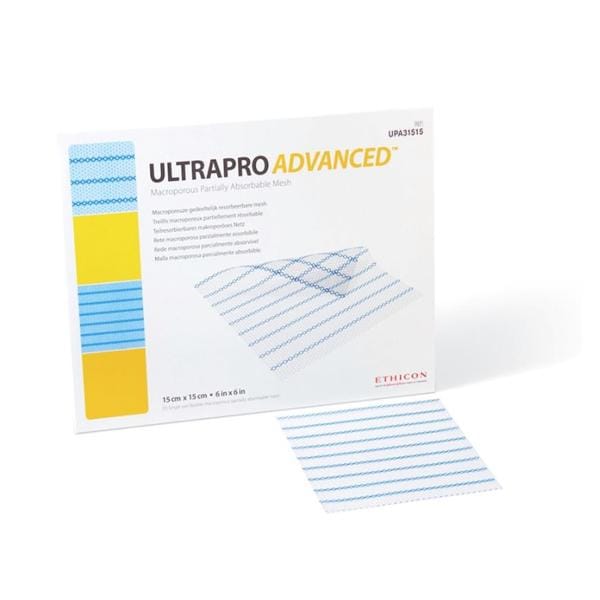Ultrapro Advanced Polypropylene Hernia Repair Mesh 7.6x15cm Rectangle Prtly Abs