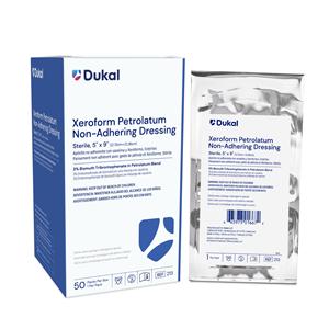 Gauze Xeroform Dressing 5x9" Sterile Bismuth Tribromophenate LF