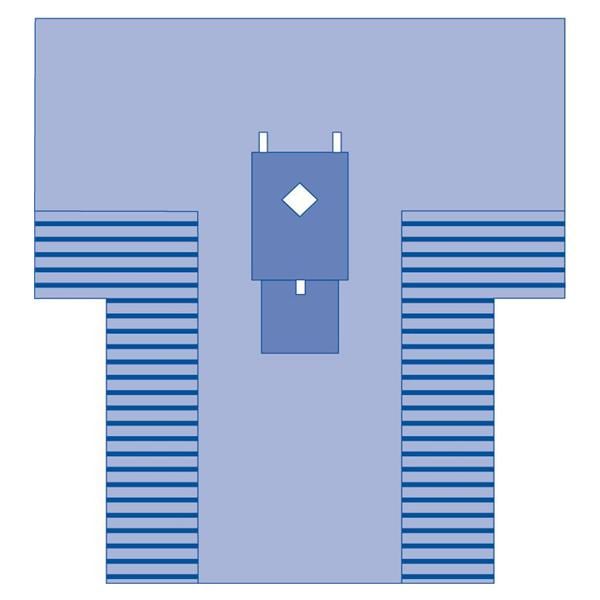 Thyroid T-Drape Polypropylene 121x102" 12/Ca