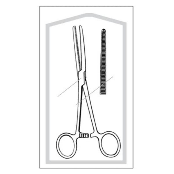 Econo Rochester-Pean Hemostatic Forcep Strt 7-1/4" Stainless Steel Strl 25/Bx