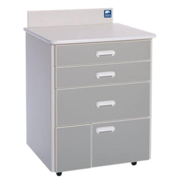 Mobile Treatment Cabinet Custom Laminate European Construction Ea