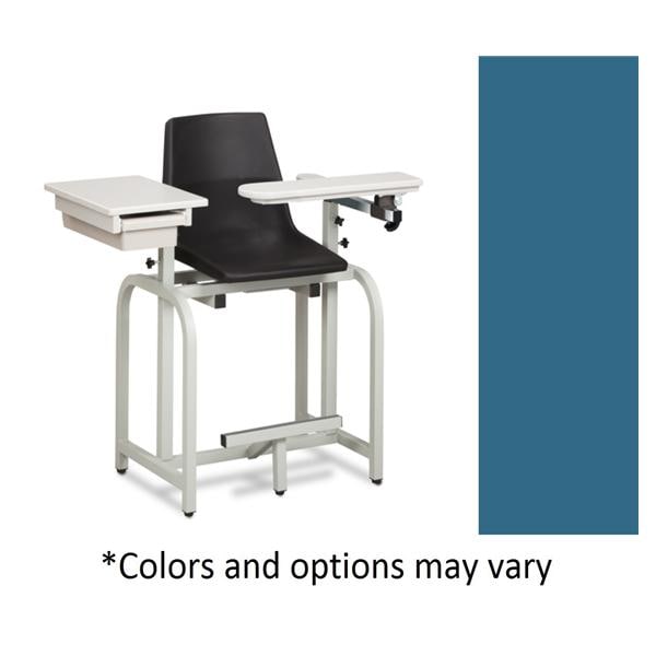 Standard Lab Series Blood Draw Chair Wedgewood Pwd Ct Stl Frm 300lb Ea