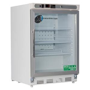 Premier Laboratory Refrigerator 4.6 Cu Ft Glass Door 2 to 8C Ea