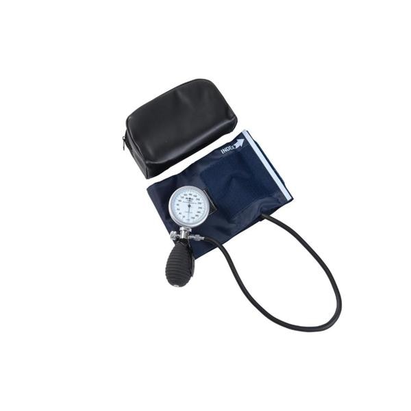 Mabis Caliber Aneroid Blood Pressure Blue Latex Dial Display Ea