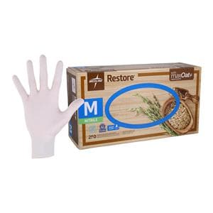 Restore Nitrile Exam Gloves Medium White Non-Sterile