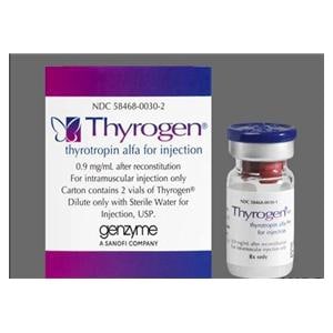 Thyrogen Injection 0.9mg/Vl SDV 2/Package