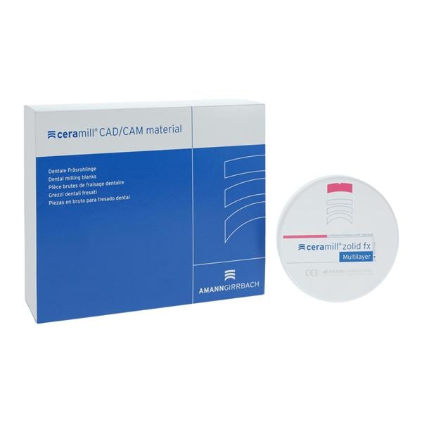 Ceramill Zolid FX Zirconia Disc A1 98x16 Ea