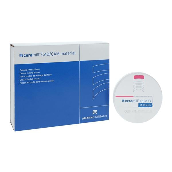 Ceramill Zolid FX Zirconia Disc A2/A3 98x20 Ea product image