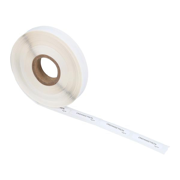 Label Ondansetron 1/4" x 1-1/4" White 700/Rl